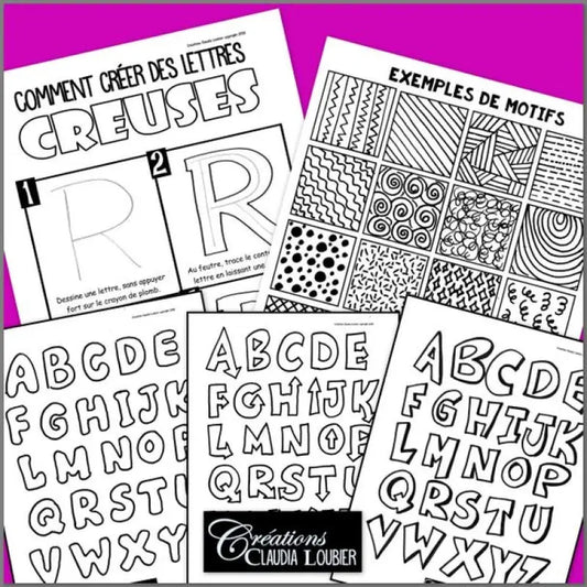 Rentrée scolaire : Mon prénom à la Roméro Britto pour bureaux, Arts plastiques