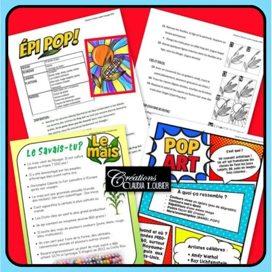 ÉPI POP ! Projet d'arts plastiques - Pop Art