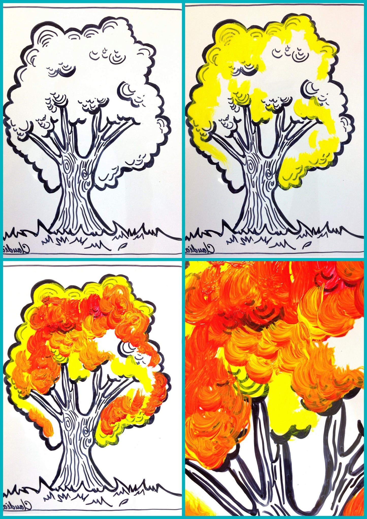 Automne: Arts plastiques: Automne fauviste