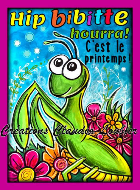 Collection cartes récompenses: Bibittes à mérite