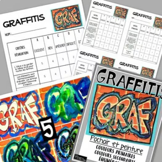 Graffitis - Arts plastiques