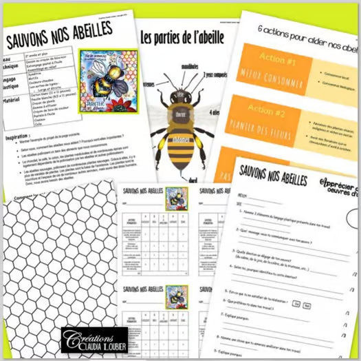 Sauvons nos abeilles ! Arts plastiques médiatiques