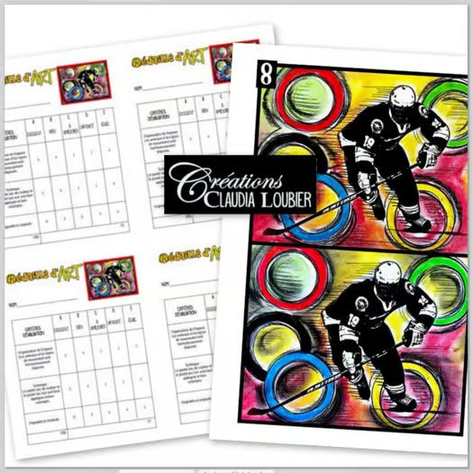 Médaille d'ART ! Arts plastiques - Olympiques