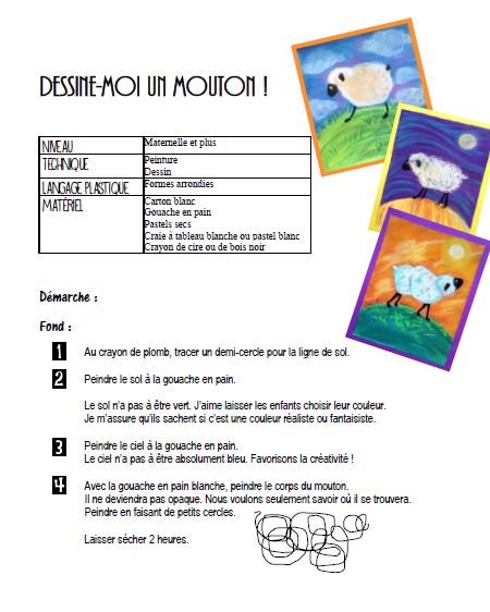 Dessine-moi un mouton !