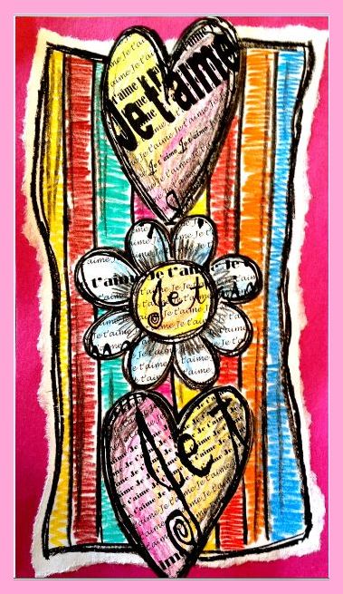 St-Valentin: Je t'aime - Arts plastiques - Médiatique