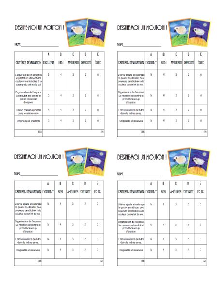 Dessine-moi un mouton !