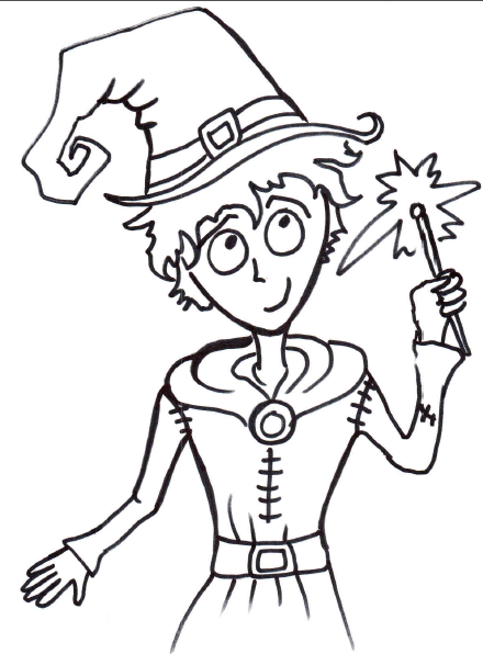 Halloween: Sorcière cadavérique