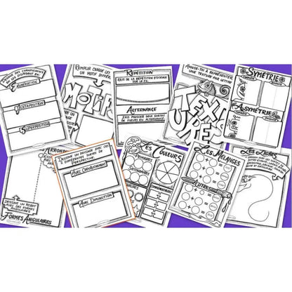 Arts plastiques: 10 exercices, TOUT le langage plastique des arts au primaire