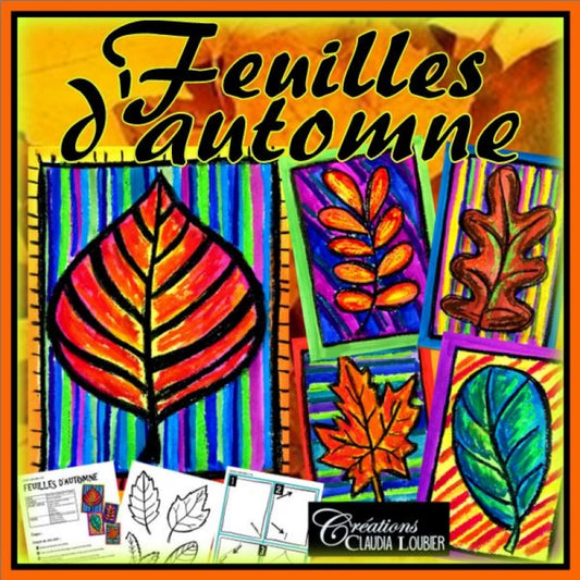 Feuille d'automne - Arts plastiques - Automne