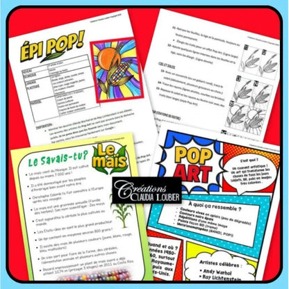 ÉPI POP ! Projet d'arts plastiques - Pop Art