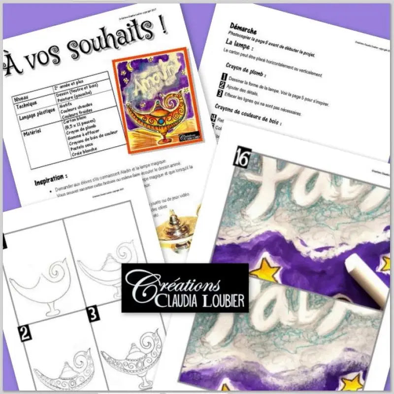 À vos souhaits ! Arts plastiques et Nouvel An