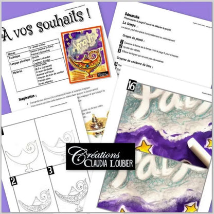 À vos souhaits ! Arts plastiques et Nouvel An