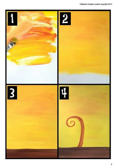 À la manière de Klimt: Arts plastiques