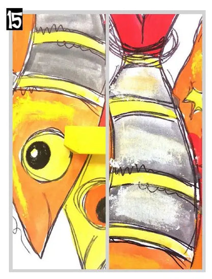 À la manière de Sandrine Burnichon : Arts plastiques