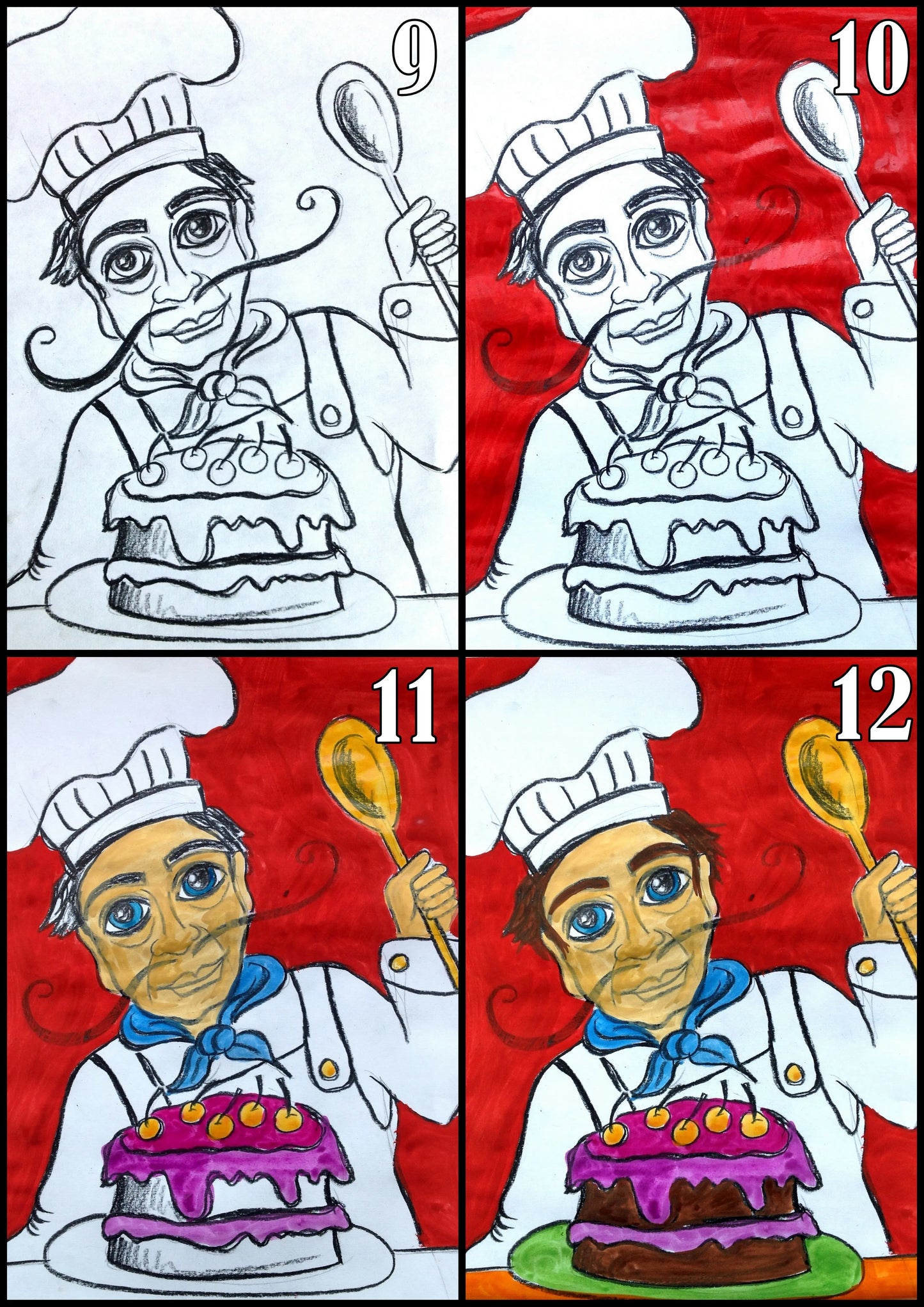 À la manière de Will Rafuse, Cuisinier, Arts plastiques