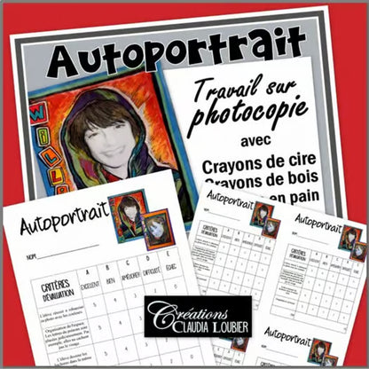 Autoportrait - Arts plastiques