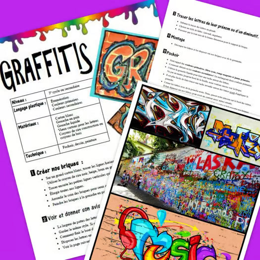 Graffitis - Arts plastiques