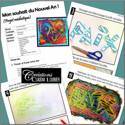 Mon souhait du Nouvel An - Médiatique - Arts plastiques