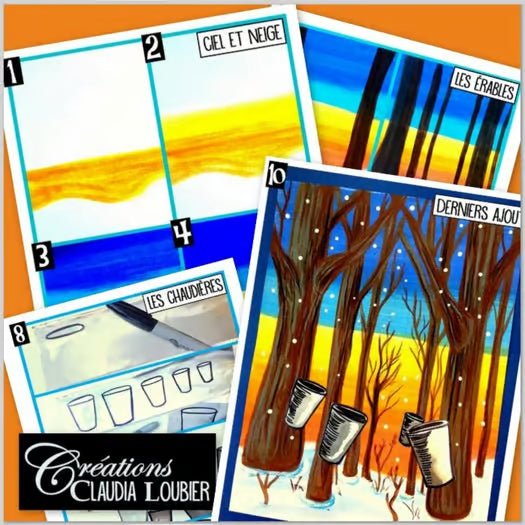 Cabane à sucre: Temps des sucres - Arts plastiques