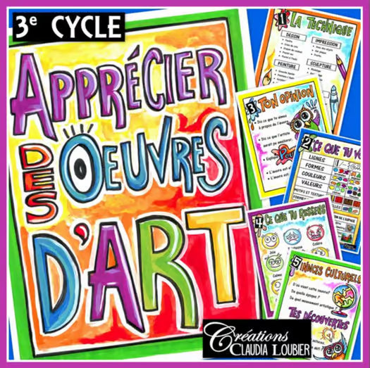 Apprécier les oeuvres d'art: 3e cycle