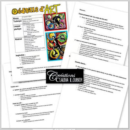 Médaille d'ART ! Arts plastiques - Olympiques