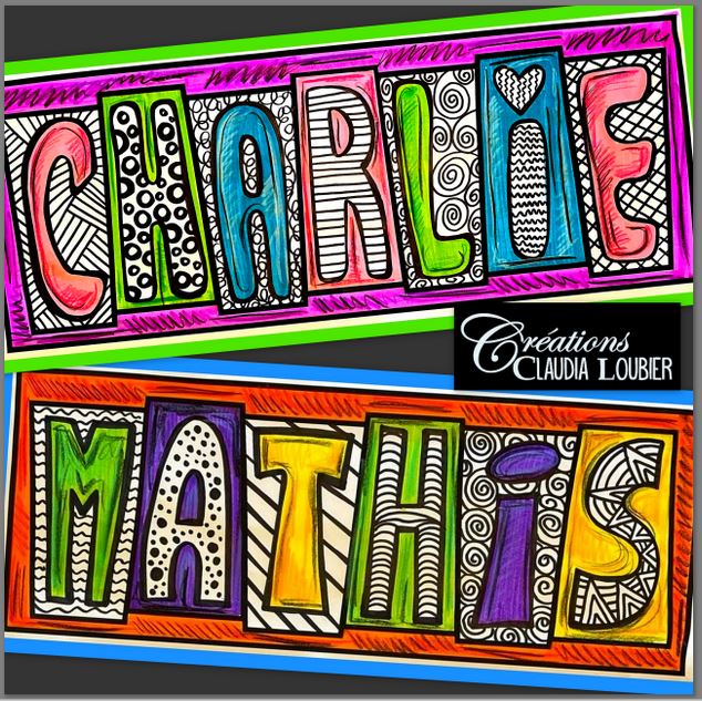 Nom d'un motif ! Rentrée scolaire identification bureau