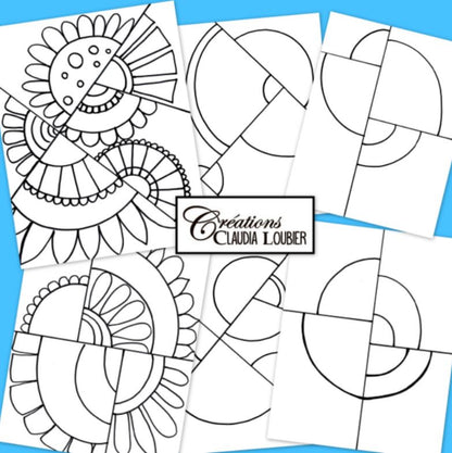 Arc-en-fleurs ! Projet d'arts plastiques