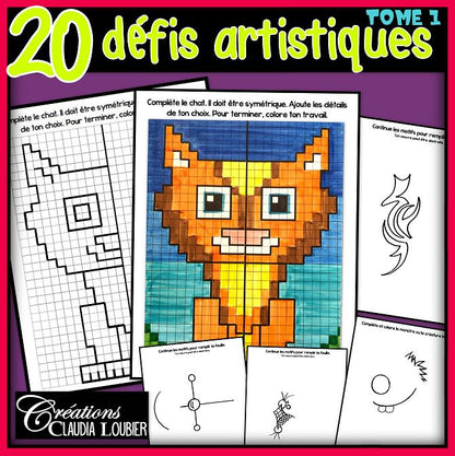 20 défis artistiques ! Tome 1