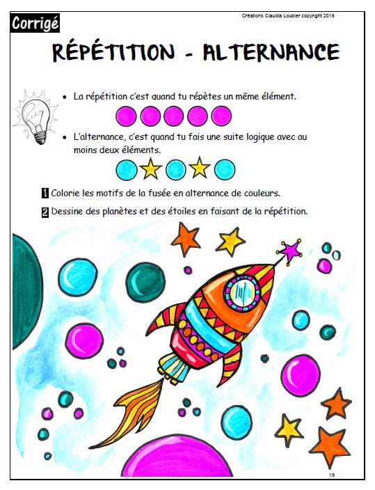 1er cycle: 13 exercices du langage plastique