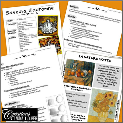 Halloween - Saveurs d'automne - Arts plastiques