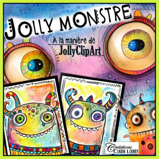 Jolly monstre : Halloween - Projet arts plastiques
