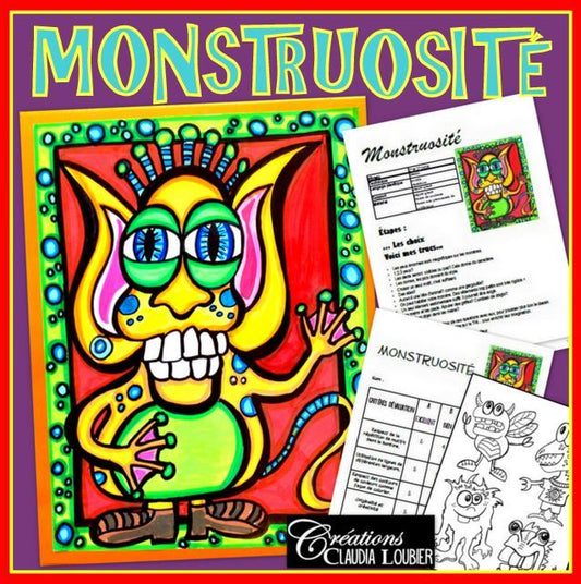 Monstruosité - Arts plastiques - Monstres - Halloween