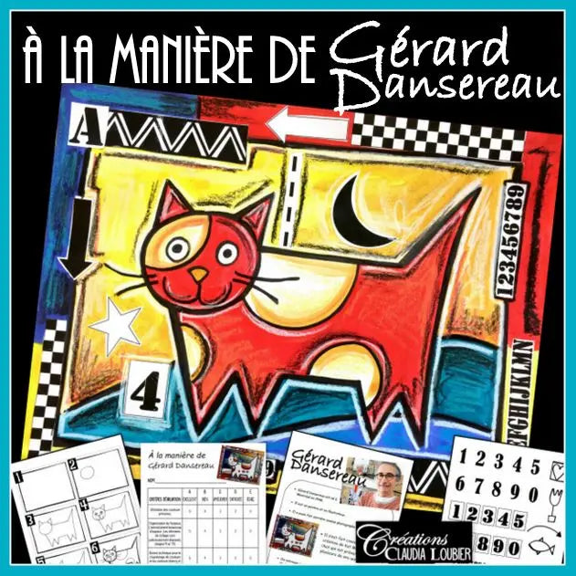 À la manière de Gérard Dansereau - Arts plastiques