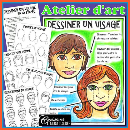Atelier: Dessiner un visage