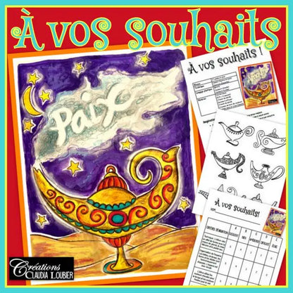 À vos souhaits ! Arts plastiques et Nouvel An