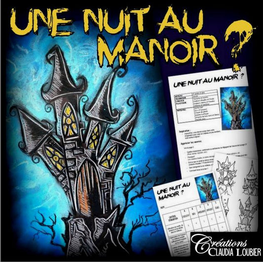 Une nuit au manoir ? Arts plastiques - Halloween