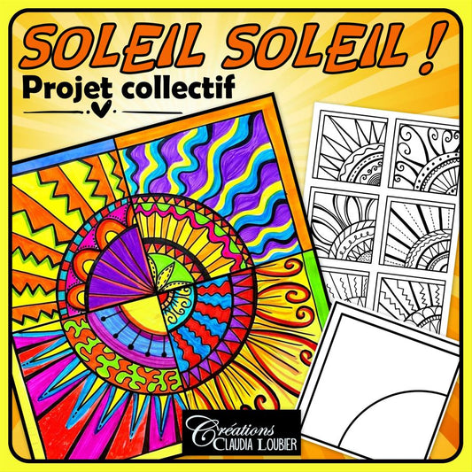 Soleil Soleil ! Été - Printemps - Arts plastiques