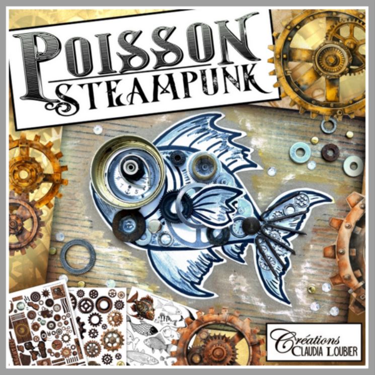 Poisson Steampunk - Arts plastiques - Bas relief