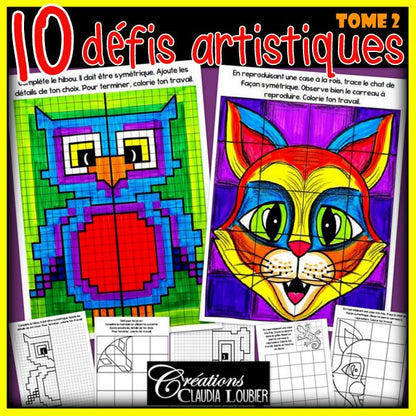 10 défis artistiques ! Tome 2