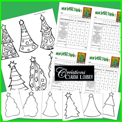 Mon beau sapin ! Arts plastiques - Noël