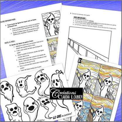 Halloween : Le Cri du fantôme - Arts plastiques