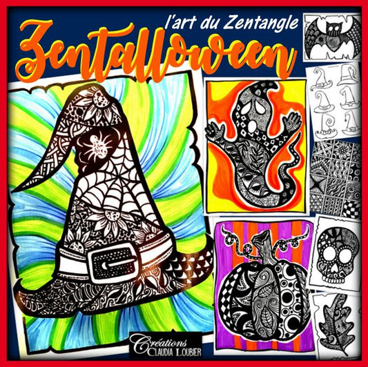Zentalloween ! L'art du Zentangle - Halloween - Arts plastiques