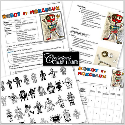 Robot et morceaux !