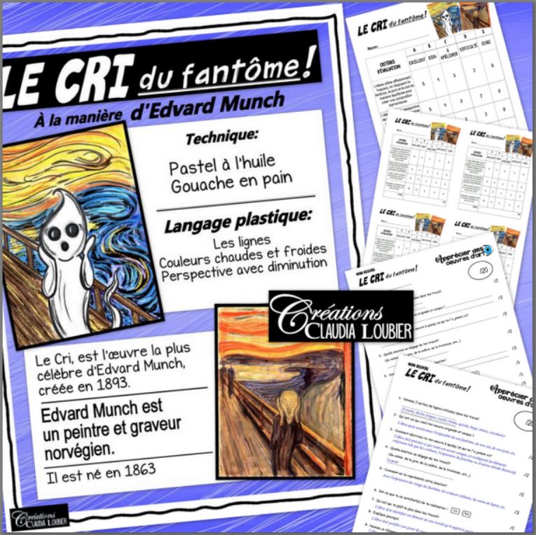 Halloween : Le Cri du fantôme - Arts plastiques