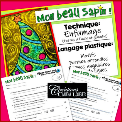 Mon beau sapin ! Arts plastiques - Noël