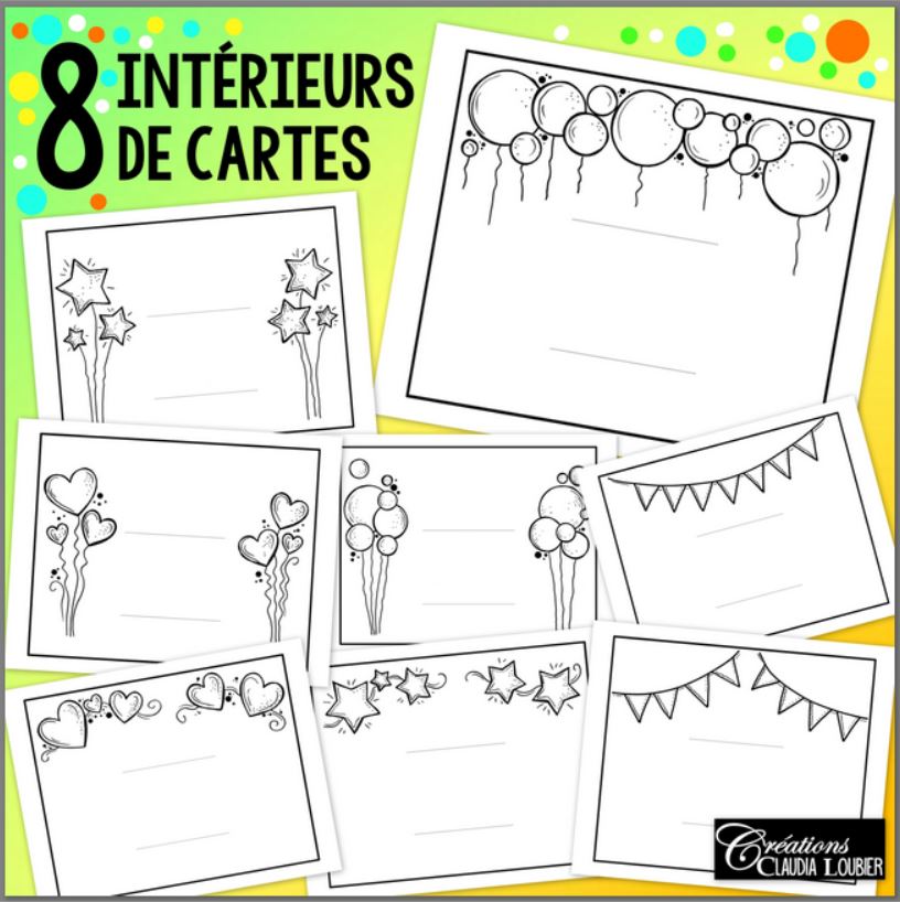 Cartes de fête pop-up ! Rentrée scolaire