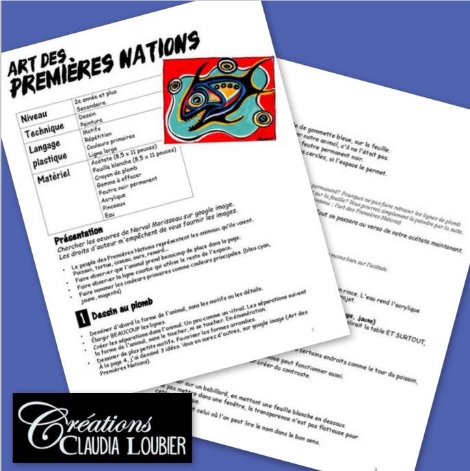 Art des Premières Nations - Arts plastiques