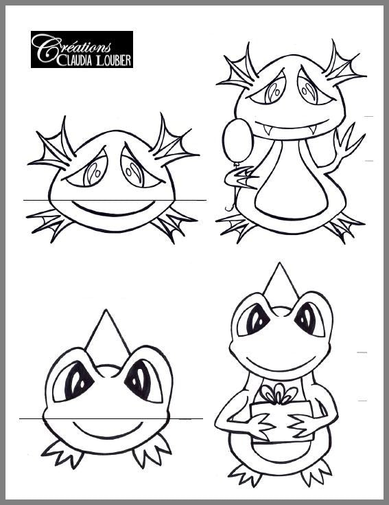 Souhaits monstres ! Dessins surprises - Arts plastiques