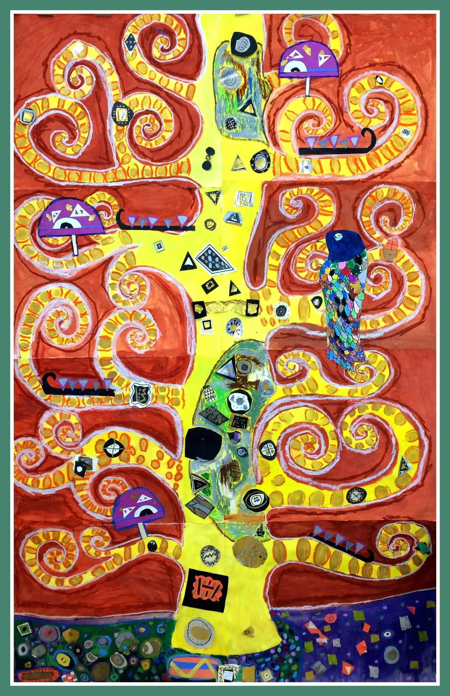 À la manière de Klimt: Arts plastiques