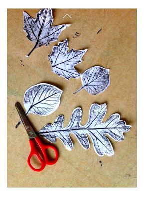 Automne: Feuilles qui dégringolent - Arts palstiques